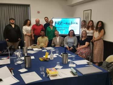 2ª reunião da equipe PRO-MOTION em Roma